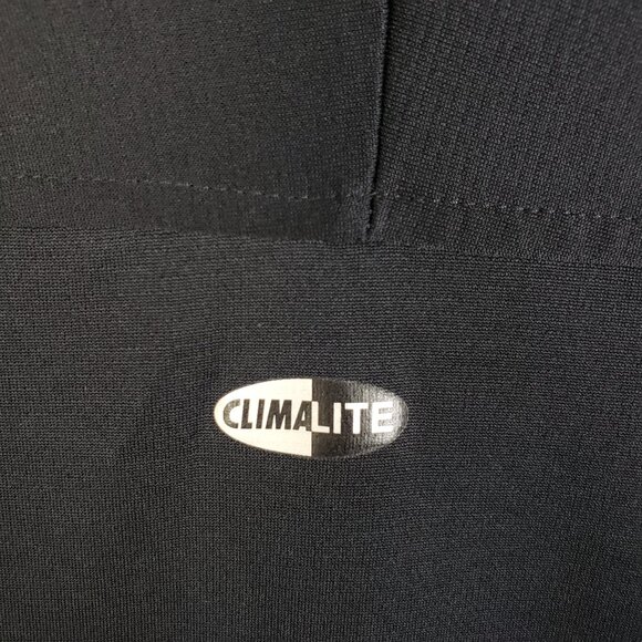 Vintage Adidas 3 Stripes Long Sleeve Shirt ClimaLite Activewear size L Y2K 2005 - Picture 3 of 11